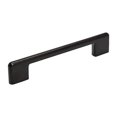 thumbnail image 6 of Utopia Alley Taylor Pull Handle - Decorative Cabinet Drop Pull Handles- Vintage Cabinet Hardware with Hand Finished Matt Black - Metal Drawer Pull Handle, 5.0" Center to Center, 6 of 8