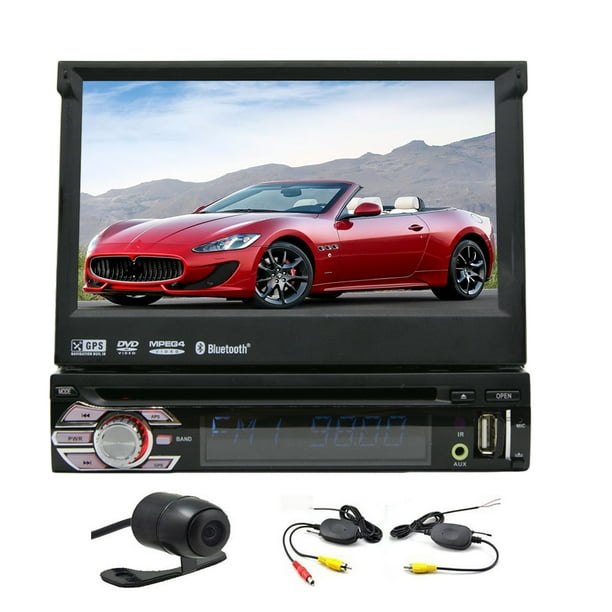 Universal 1 din Car Stereo Audio Car GPS Navigation Builtin Bluetooth