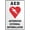 Warning Sign 3, variant on Automated External Defibrillator (AED) 8"x12" Sign, Grade Sheeting Rust Free Aluminum Sign, Weather Resistant Waterproof, Easy to Mount