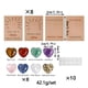 thumbnail image 1 of Tarjetas de San Valentín, tarjetas de intercambio de regalos para San Valentín, regalos divertidos para niños, recuerdos para fiestas escolares, piedras de amor., 1 of 1