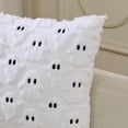 thumbnail image 2 of Halloween Decorations Pillow Covers 18x18 inch Set of 2 White Ghost Throw Pillow Cases Soft Plush Faux Fur Wool Decorative Cushion Case for Sofa Couch Bed Chair Living Room Home Decor, 2 of 10