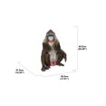 thumbnail image 2 of Décoration de Jardin Statue d'Animal Grand Mandrill Assis, 2 of 5
