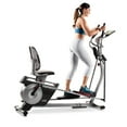 ProForm Hybrid Trainer XT Recumbent Bike and Elliptical Trainer with 15