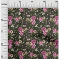 thumbnail image 2 of oneOone Cotton Flex Pink Fabric Floral Retro Sewing Craft Projects Fabric Prints By Yard 40 Inch Wide, 2 of 5