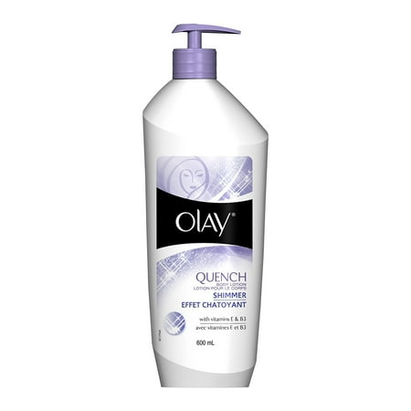 Olay Quench Plus Shimmer Body Lotion 20.2 oz. pump (Pack of 2)