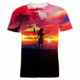 thumbnail image 1 of Moana dibujos animados Anime Kleidung Für Kinder Sommer Kurzarm 3D Druck Frauen camiseta Casual Übergroßen männer camisetas xuanjing unisex, 1 of 2