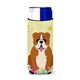 thumbnail image 1 of ""Caroline'S Treasures Pascua Bulldog Inglés Rojo Blanco Michelob Ultra Hugger Para Latas Slim Slim Can Multicolor"", 1 of 1