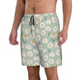 thumbnail image 2 of Fotbe Daisies Flowers Trajes de Baño Estampados para Hombre, Shorts de Verano de Secado Rápido, Ropa de Playa, Bañadores-Medium, 2 of 6