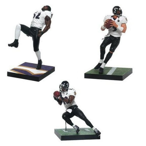 Baltimore Ravens Super Bowl Action Figure 3-Pack Sports Picks 3-Packs