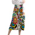 thumbnail image 1 of Gibobby faldas largas de mujer casuales el muslo con cintura elástica para mujer(Multicolor, XXL), 1 of 5