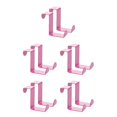 thumbnail image 3 of Yuarrent 2pcs Over Door Hooks Stainless Steel Kitchen Clothes Drawer Metal Clasp Hanger Punch-Free Rack Z-shaped Sturdy Belts Hangers Type2 NO2 Yuarrent CBP093942, 3 of 4