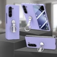 thumbnail image 2 of ELEHOLD for Samsung Galaxy Z Fold 6 Case,Skin-Friendly Full Body Protection 360 Degree Ring Kickstand Shockproof Slim Phone Case with Screen Protector for Samsung Galaxy Z Fold 6,Purple, 2 of 11
