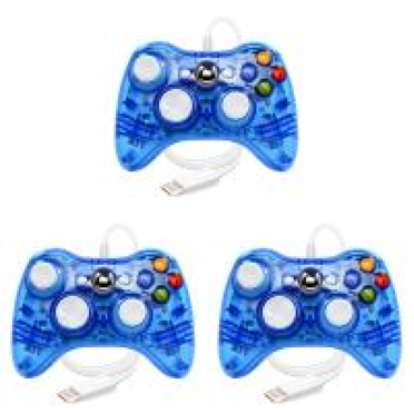Wired Gamepad Controller For Original Microsoft Xbox – Black DualShock Style – 1.8m Cable