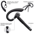 thumbnail image 3 of Auricures Bluetooth de un oído Auricures mano canceción de ruido y estuche de carga para negocios / entrenamiento / conducción, 3 of 8