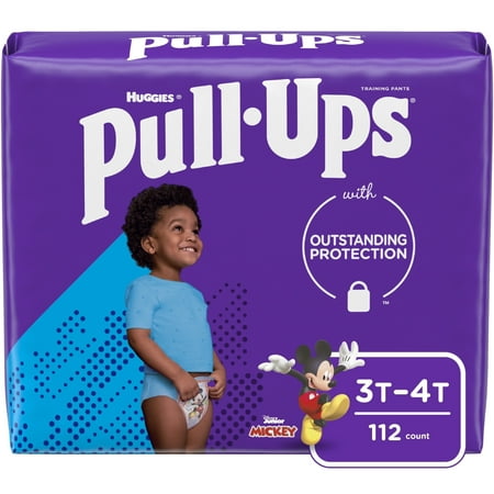 Pull-Ups Boys' Learning Designs Training Pants, 3T-4T, 112 Ct