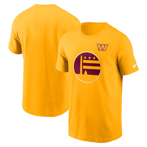 Men's Nike Gold Washington Commanders Local Essential T-Shirt