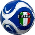 thumbnail image 2 of Icon Sports Italy Blue/White Soccer Ball, Training Size 4, 2 of 6