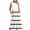 White, variant on Abtuhar Dresses for Women,Women's Fashionable Sleeveless Cotton And Linen Round Neck Printed Long Dress