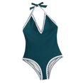thumbnail image 1 of Nuevo traje de baño de color sólido para mujer Trajes de baño de moda OAVQHLG3B Store  lin121212, 1 of 3