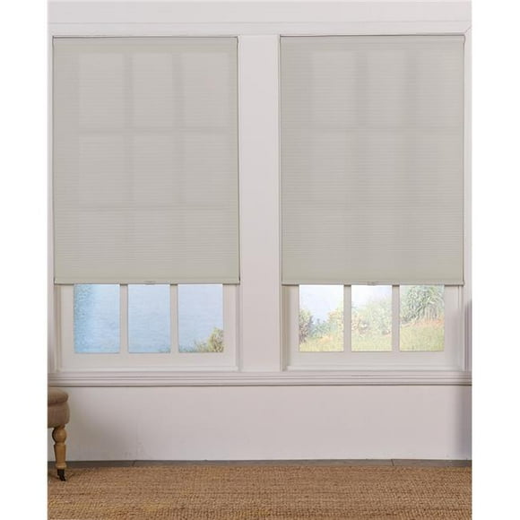 Safe Styles UBC325X64LG Cordless Light Filtering Cellular Shade, Gray - 32.5 x 64 in.