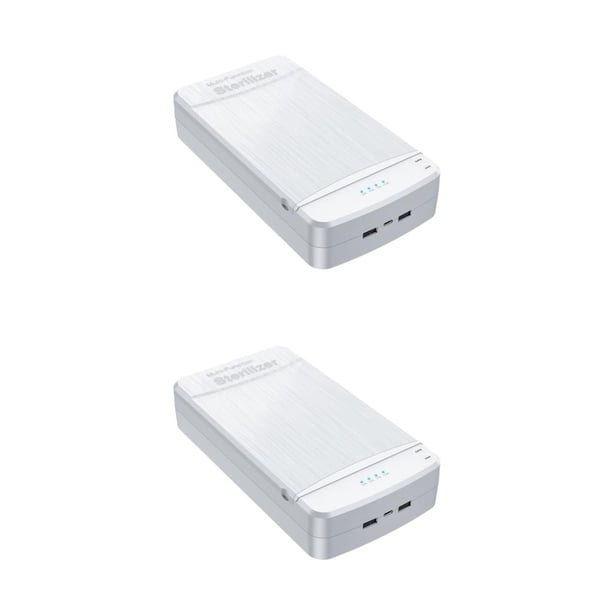 Soidarity Caja de desinfección de herramientas para uñas con luz azul: la seguridad es prioridad Desinfección con luz azul Esterilice las Type1 NO1