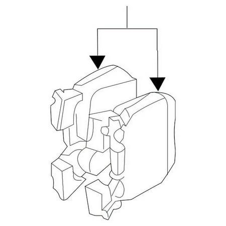 Genuine OE BMW Disc Brake Pad Set - 34-21-6-797-863