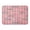 Watercolor Organized Paper Clips Pink, variant on Watercolor Organized Paper Clips Blue Machine Washable Memory Foam Mat