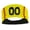 #00, variant on Player ID Softball Stitch Headband (Yellow, #35)