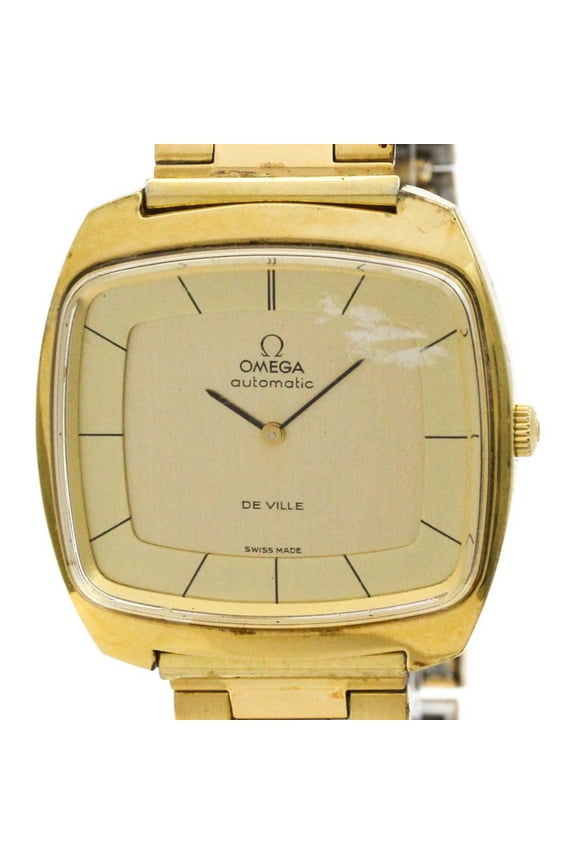 Pre-Owned OMEGA De Ville Cal 711 Gold Plated Automatic Mens Watch 151.0051 (Fair)
