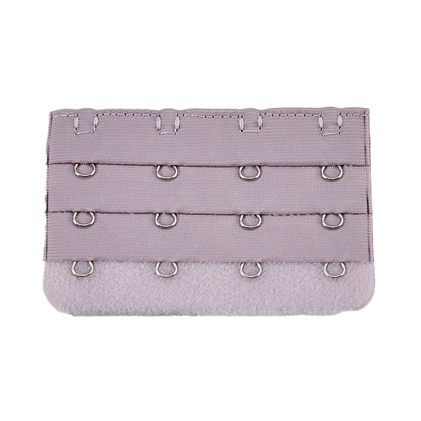 Minnieouse Correa de extensión Extensores de sujetador Hebilla 4 Gancho Sujetador Longitud Íntimos Punto Reemplazo Gadgets 3 Filas Ropa interior Ropa, zapatos y accesorios Miscelánea gris violeta