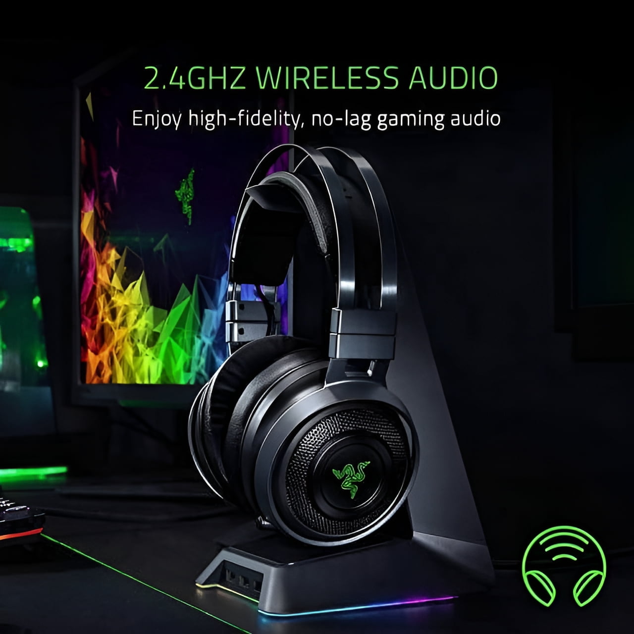 Razer Nari Ultimate Wireless RZ04 Without USB receiver