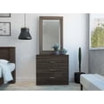 thumbnail image 2 of Organizador Conor Chocolate Y Blanco Virtual Muebles, 2 of 6