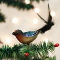 thumbnail image 2 of Old World Christmas Barn Swallow Bird Clip On Glass Ornament 18126  New, 2 of 5