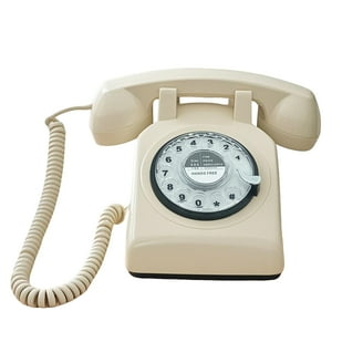 Retro 746 Series Rotary Corded Landline Phone - Walmart.com