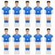 thumbnail image 1 of 10 figuras de plástico de futbolistas para mesa de fútbol., 1 of 7