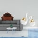 thumbnail image 2 of Sofá Miniatura, Sillón Individual, Modelo DIY, Accesorio, Mueble Para Habitación, Micropaisaje, Decoración De Regalo, Figuras De Cisne, Adorno De Mesa, Artesanía, Decoración Para Parejas,, 2 of 8