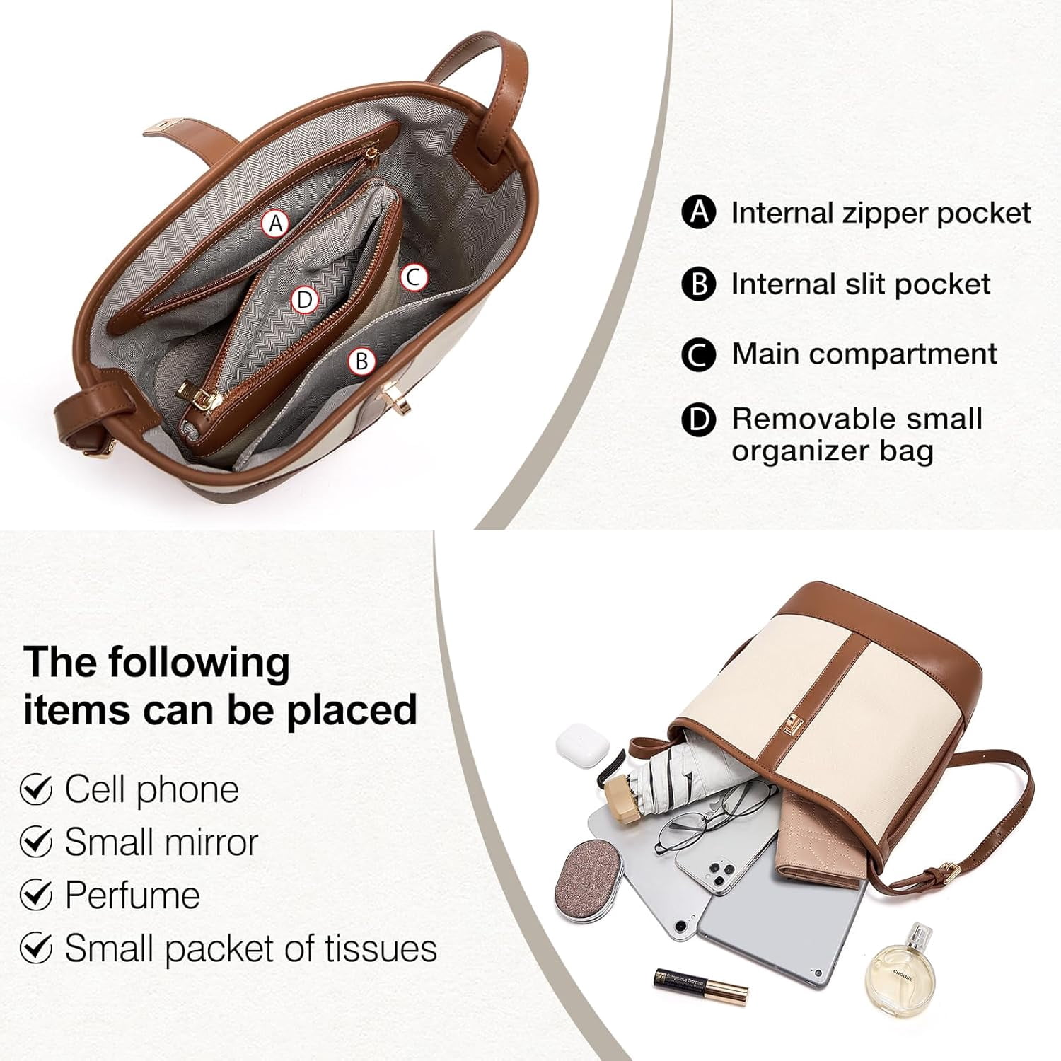 Kwuty Coated Canvas Bucket Crossbody Bags for Women Top-Handle Handbags Small Satchel Purse Trendy Twist Lock