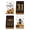 B, variant on Sm:)e Trick or Treat Bat Pumpkins Black Cat Oct 31 Halloween Kitchen Dish Towels 4 Set 18 x 26 inch