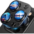 thumbnail image 2 of Protector de lente de cámara, anillo de Metal, cubierta de vidrio templado para iPhone 14, Pluw 13 Pro Max, 12, 11, iPhone14, 14Pro, accesorios de protección, 2 of 4