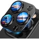 thumbnail image 2 of Protector de lente de cámara, anillo de Metal, cubierta de vidrio templado para iPhone 14, Pluw 13 Pro Max, 12, 11, iPhone14, 14Pro, accesorios de protección, 2 of 4
