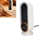 thumbnail image 5 of Calentador De Escritorio Con Calefacción De Cerámica PTC, Calentador Eléctrico De Calentamiento Rápido De 1200 W Con Temporizador De Protección Contra Vuelcos Para, 5 of 7