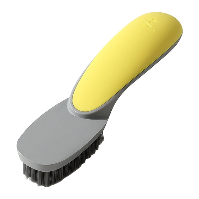 Fiudx Cepillo Multifuncional para Zapatos, Cerdas Suaves, Agarre Cómodo, Material Duradero de Polipropileno Hips, Mango Ergonómico, Fácil de Limpiar, Diseño Compacto, Esencial para El Hogar, 1 Pieza