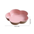 thumbnail image 6 of sruoe Dinner Plates, Party Dinner Plates, Individual Dinner Plates, Deep Dinner Plate, Single Dinner Plate, Modern Plate, Pink, 6 of 6
