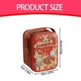 thumbnail image 3 of Harpily Pantry Organization and Storage Handheld Tin Box Cookie Can Pattern Candy Baking Packaging Packaging Box Wrist Box Red Cake, 3 of 4