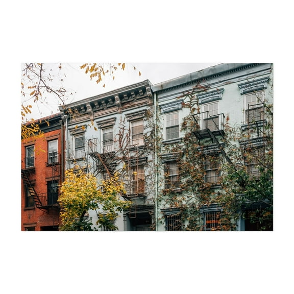 East Village Residential 01 - Manhattan New York Photography Unframed Wall Art Print 5 x 7 inches