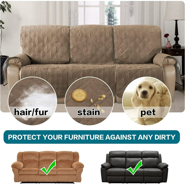 100 Waterproof Recliner Sofa Cover 3 Seat Reclining Couch Cover