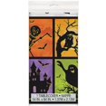 thumbnail image 2 of Haunted House Halloween Plastic Tablecloth, 84" x 54", 2 of 2