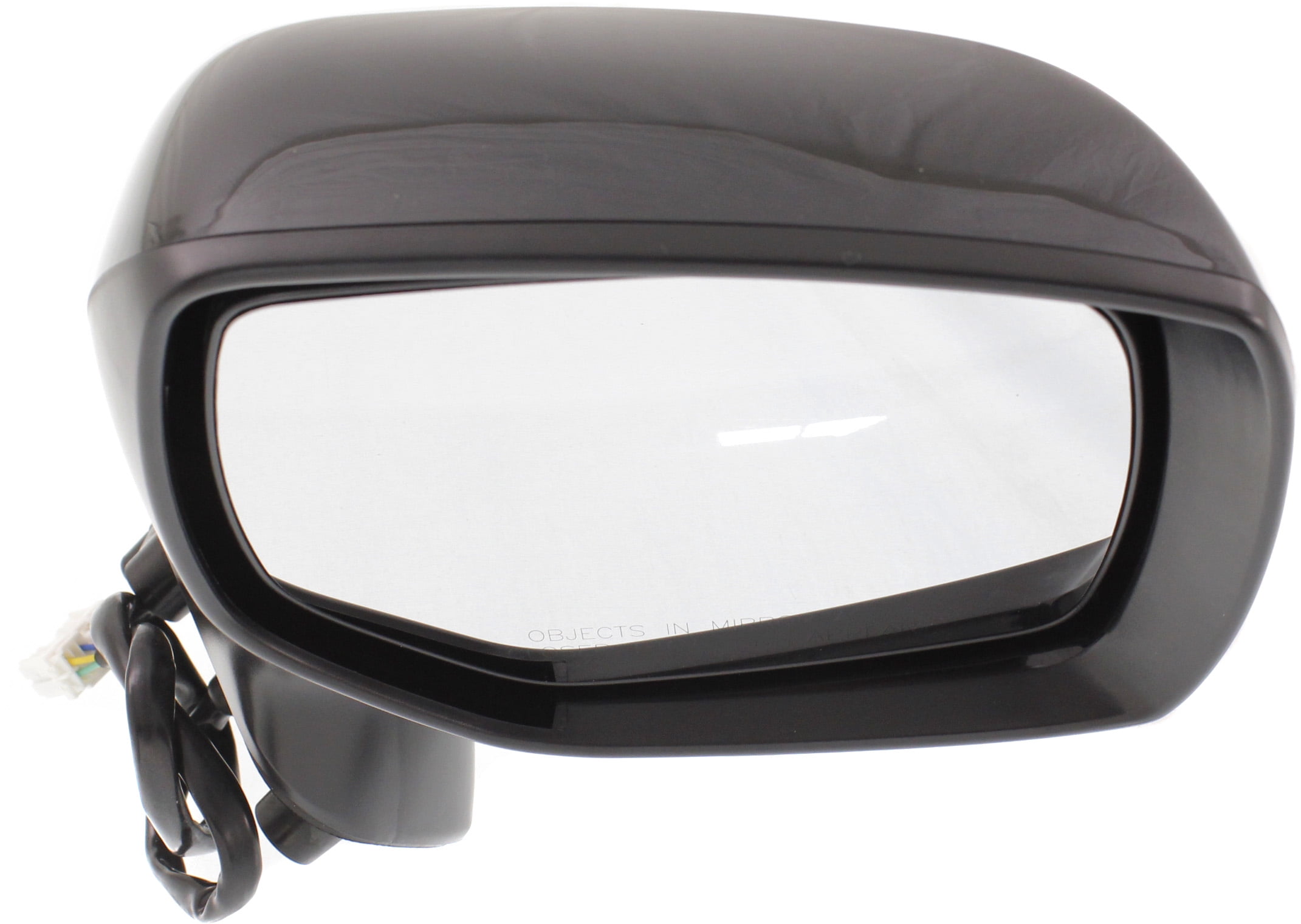 Mirror Compatible With 2014-2018 Subaru Forester Right Passenger Side 1 Paintable and Textured Black Cap Kool-Vue