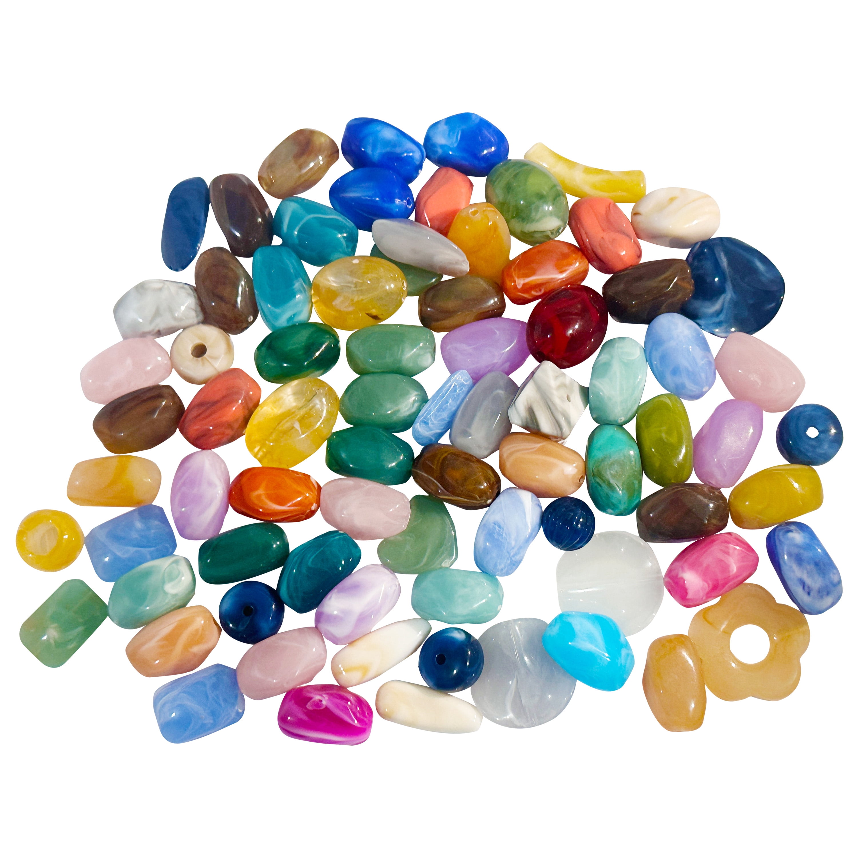 The Beadery Craft Products Mixed Acrylic Bead Kit