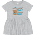thumbnail image 3 of Inktastic Mommys 1st Mothers Day-cute Baby Bear Girls Baby Dress, 3 of 5